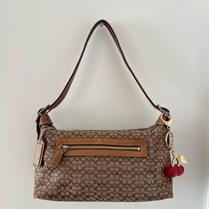 Coach Brown Signature Shoulder Bag